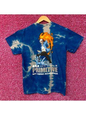 Primitive Skateboarding X My Hero Academia Flashfreeze Heatwave Anime Tee T-Shir